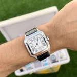 Cartier Watch Men's Square White Dial | Watches Prime Cartier Watch Men's Square White Dial | Watches Prime