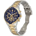 Casio Edifice EFR-554 Men's Blue Gold Watch | Watches Prime