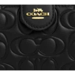 محفظة كوتش COACH حريمي جلد أسود CZ341 | واتشز برايم