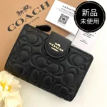 محفظة كوتش COACH حريمي جلد أسود CZ341 | واتشز برايم