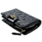COACH Women's Signature Patent Wallet CV414 | Watches Prime COACH Women's Signature Patent Wallet CV414 | Watches Prime