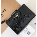 COACH Women's Signature Patent Wallet CV414 | Watches Prime COACH Women's Signature Patent Wallet CV414 | Watches Prime