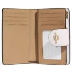 COACH Signature Khaki White Medium Wallet C8741 | Watches Prime COACH Signature Khaki White Medium Wallet C8741 | Watches Prime