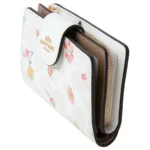 COACH Signature Khaki White Medium Wallet C8741 | Watches Prime COACH Signature Khaki White Medium Wallet C8741 | Watches Prime