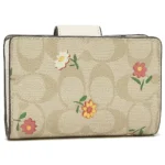 COACH Women's Signature Bifold Wallet CH480 | Watches Prime