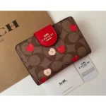 COACH Women's Signature Apple Wallet C4117 | Watches Prime COACH Women's Signature Apple Wallet C4117 | Watches Prime