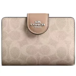 COACH Women's Signature Silver Wallet CW786 | Watches Prime