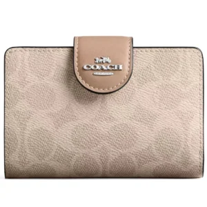 COACH Women's Signature Bifold Wallet CH480 | Watches Prime