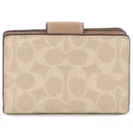 COACH Women's Signature Silver Wallet CW786 | Watches Prime