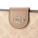 COACH Women's Signature Silver Wallet CW786 | Watches Prime