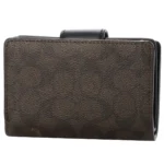 COACH Signature Walnut Black Zip Wallet CW786 | Watches Prime COACH Signature Walnut Black Zip Wallet CW786 | Watches Prime