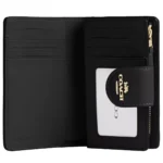 COACH Signature Walnut Black Zip Wallet CW786 | Watches Prime COACH Signature Walnut Black Zip Wallet CW786 | Watches Prime