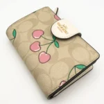 COACH Women's Signature Cherry Wallet CF401 | Watches Prime