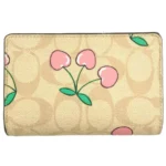 COACH Women's Signature Cherry Wallet CF401 | Watches Prime