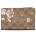COACH Women's Signature Floral Wallet C3773 | Watches Prime