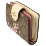 COACH Women's Signature Floral Wallet C3773 | Watches Prime
