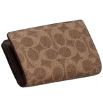 COACH Women's Signature Khaki Wallet CW786 | Watches Prime