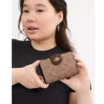COACH Women's Signature Khaki Wallet CW786 | Watches Prime
