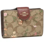 COACH Signature Floral Corner Zip Wallet C8730 | Watches Prime COACH Signature Floral Corner Zip Wallet C8730 | Watches Prime