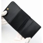 COACH Black Leather Snap Wallet CZ111 | Watches Prime