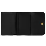 COACH Black Leather Snap Wallet CZ111 | Watches Prime