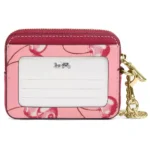 COACH Cherry Signature Zip Card Case CR832 | Watches Prime