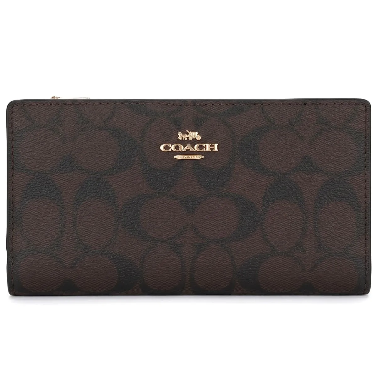 Coach Women's Signature Long Wallet C8714 | Watches Prime Coach Women's Signature Long Wallet C8714 | Watches Prime