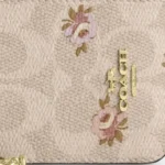 محفظة كروت كوتش COACH نقشة زهور CAR25 | واتشز برايم