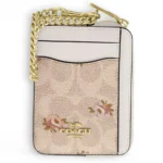 محفظة كروت كوتش COACH نقشة زهور CAR25 | واتشز برايم