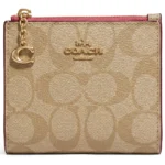COACH Signature Card Holder 78002 - Pink | Watches Prime