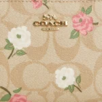 COACH Floral Signature Snap Wallet CR969 | Watches Prime