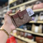 محفظة كروت كوتش Coach حريمي C7398 | واتشز برايم