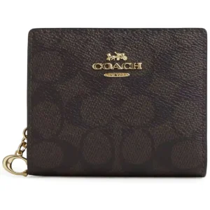 COACH Floral Signature Snap Wallet CR969 | Watches Prime
