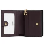 COACH Signature Canvas Snap Wallet CW789 - Brown | Watches Prime