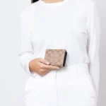 COACH for Women Signature Snap Wallet C3309 | Watches Prime