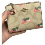 COACH Strawberry Print Signature Card Holder | Watches Prime