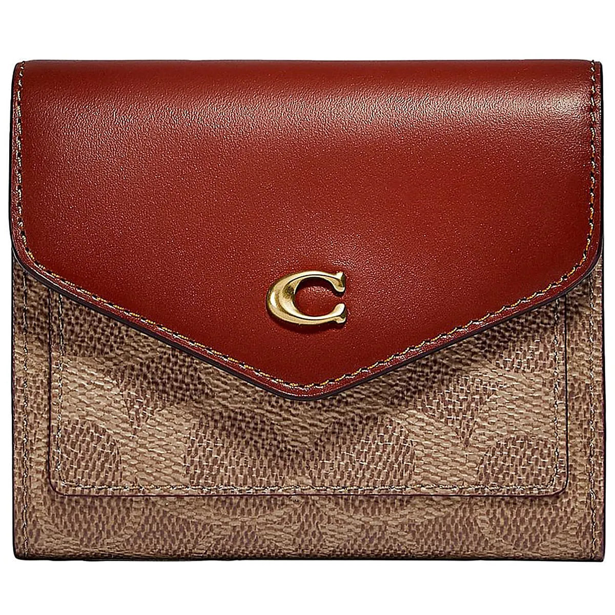 COACH Signature Canvas Wyn Small Wallet C2329 | Watches Prime COACH Signature Canvas Wyn Small Wallet C2329 | Watches Prime