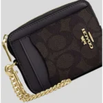 COACH Signature Canvas Zip Card Case CW883 | Watches Prime COACH Signature Canvas Zip Card Case CW883 | Watches Prime