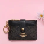 Coach Women's Signature Card Holder C7398 | Watches Prime