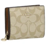 COACH Women's Signature Snap Wallet C3309 | Watches Prime COACH Women's Signature Snap Wallet C3309 | Watches Prime