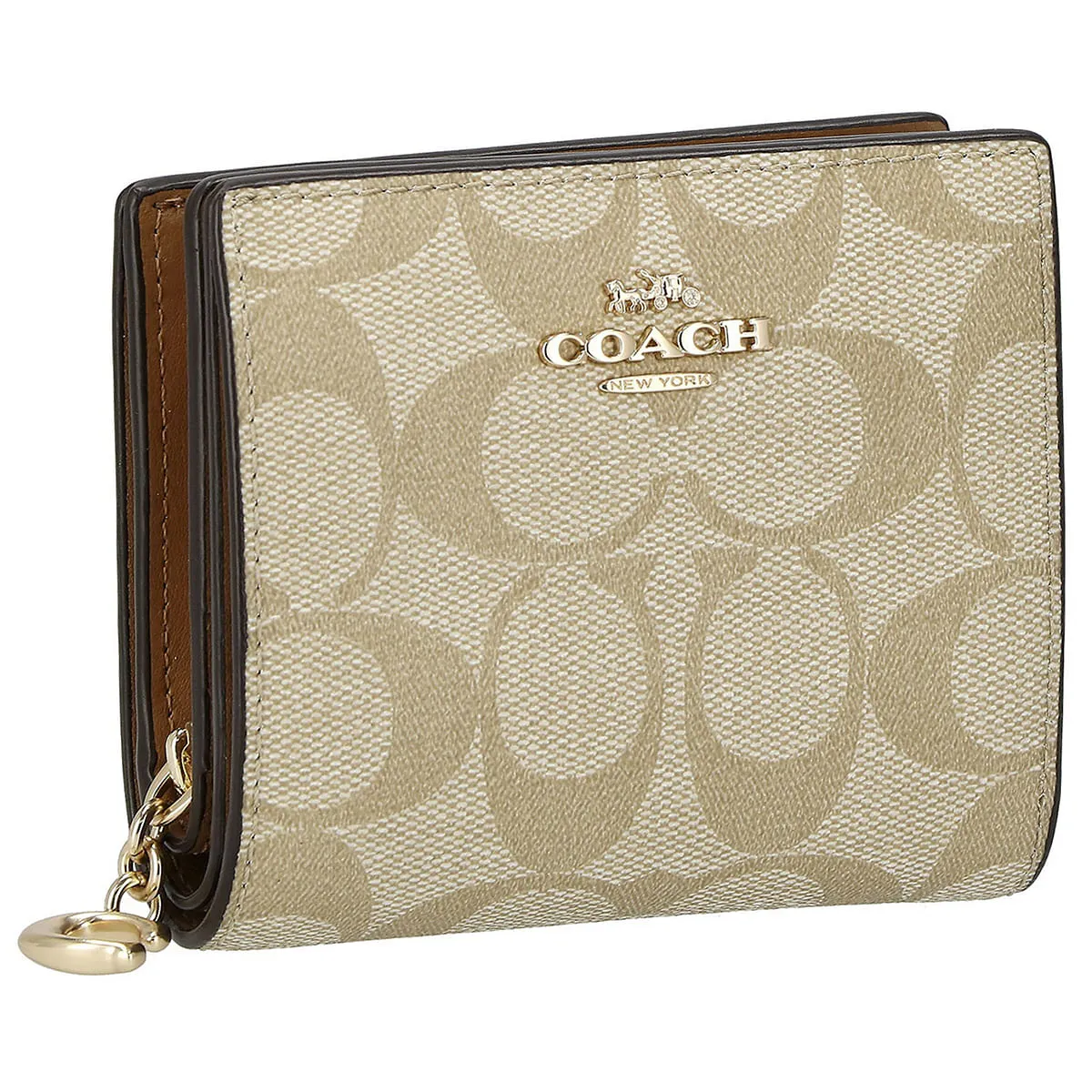 COACH Women's Signature Snap Wallet C3309 | Watches Prime COACH Women's Signature Snap Wallet C3309 | Watches Prime