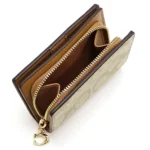 COACH Women's Signature Snap Wallet C3309 | Watches Prime COACH Women's Signature Snap Wallet C3309 | Watches Prime