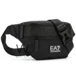 EA7 Black Triple Zip Waist Bag | Watches Prime