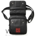 HUGO BOSS Black Crossbody Bag | Watches Prime HUGO BOSS Black Crossbody Bag | Watches Prime