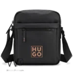 Hugo Boss Black Crossbody Bag Square Logo | Watches Prime