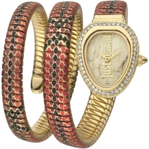 Just Cavalli Women's Glam Snake Watch JC1L167M0015 | Watches Prime