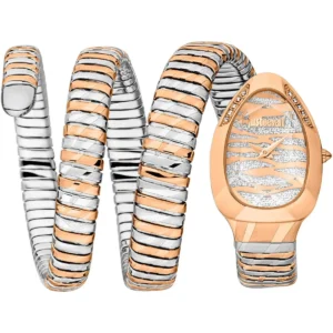 Just Cavalli Women's Signature Snake Watch JC1L226M0025 | Watches Prime