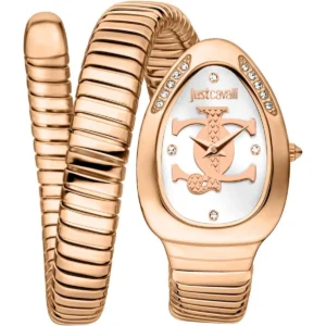 Just Cavalli Women's Signature Snake Watch JC1L227M0075 | Watches Prime