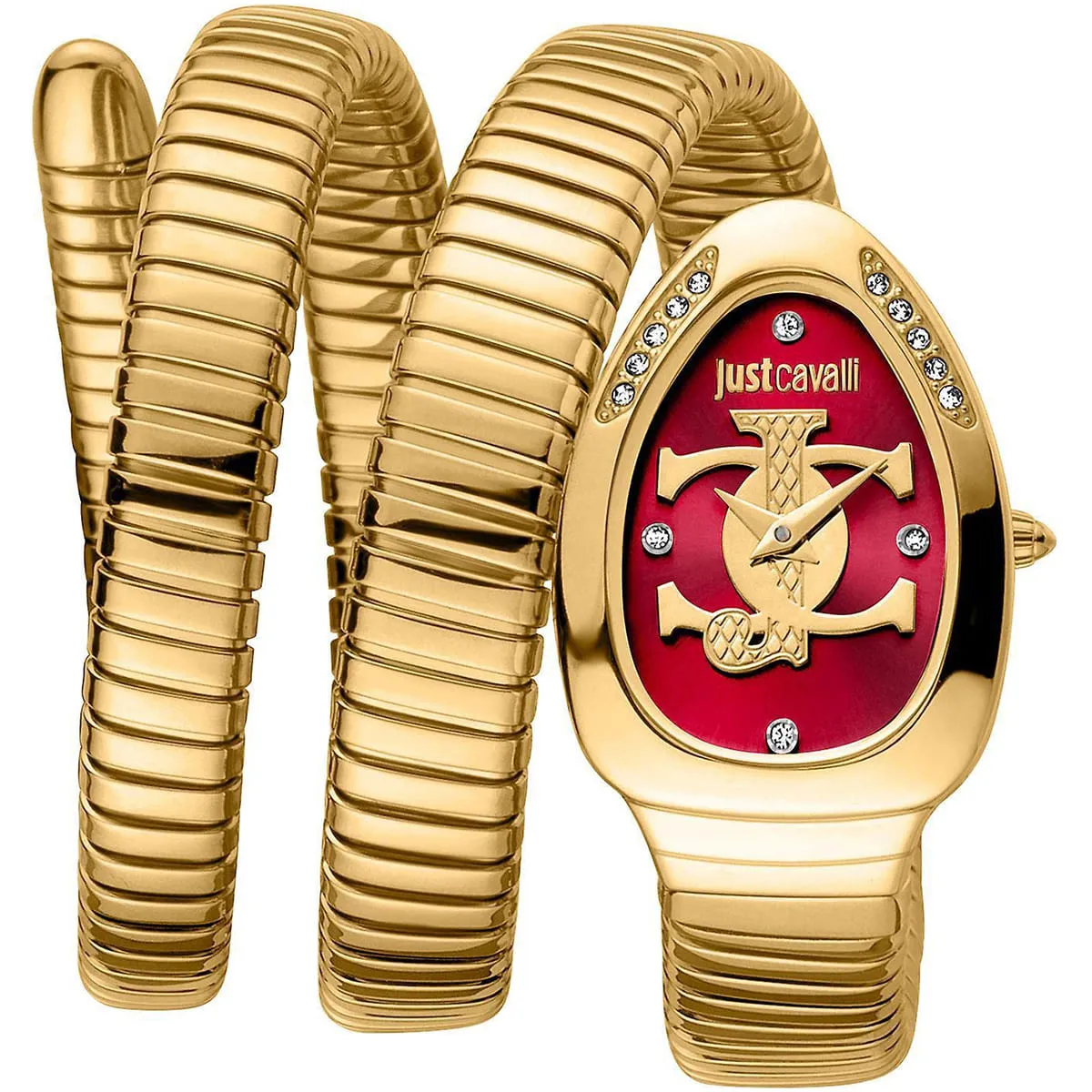 Just Cavalli Women's Snake Watch JC1L228M0045 | Watches Prime Just Cavalli Women's Snake Watch JC1L228M0045 | Watches Prime