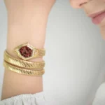 ساعة جست كافالي نسائية جلد الثعبان JC1L304M0035 | واتشز برايم